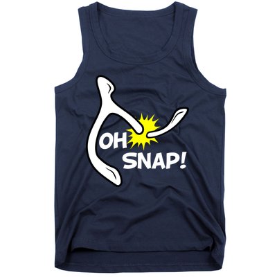 Oh Snap Lucky Wishbone Thanksgiving Tank Top