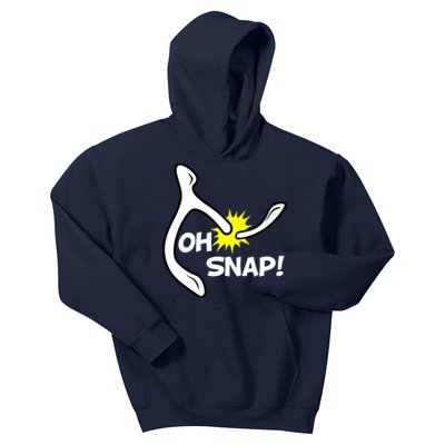 Oh Snap Lucky Wishbone Thanksgiving Kids Hoodie