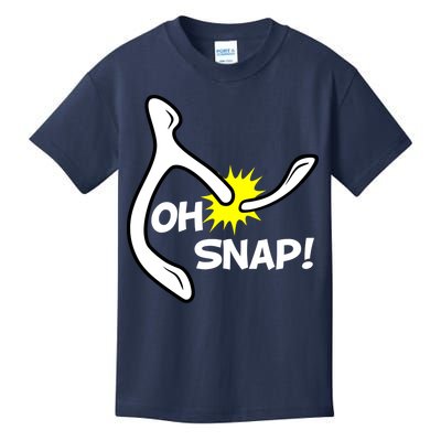 Oh Snap Lucky Wishbone Thanksgiving Kids T-Shirt