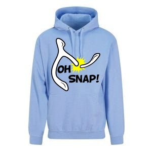 Oh Snap Lucky Wishbone Thanksgiving Unisex Surf Hoodie