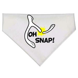 Oh Snap Lucky Wishbone Thanksgiving USA-Made Doggie Bandana