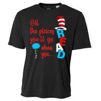 Oh The Places You'll Go When You Read Cooling Performance Crew T-Shirt