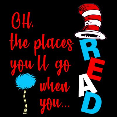 Oh The Places You'll Go When You Read T-Shirt