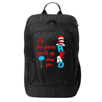 Oh The Places You'll Go When You Read City Backpack