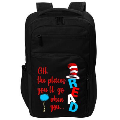 Oh The Places You'll Go When You Read Impact Tech Backpack