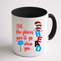 Oh The Places You'll Go When You Read Mug