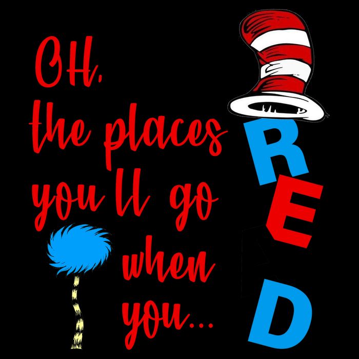 Oh The Places You'll Go When You Read Mug