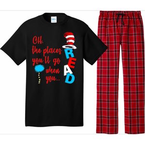 Oh The Places You'll Go When You Read Pajama Set