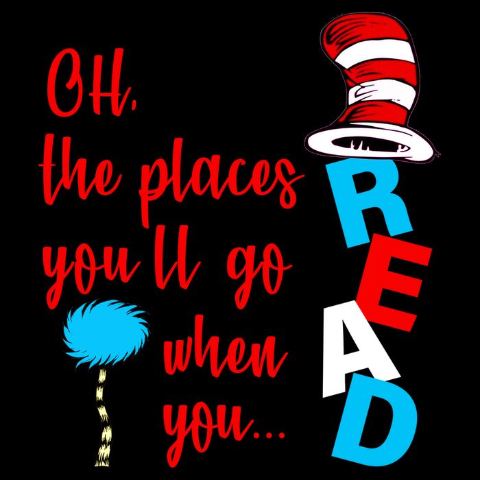 Oh The Places You'll Go When You Read Flatbill Hat