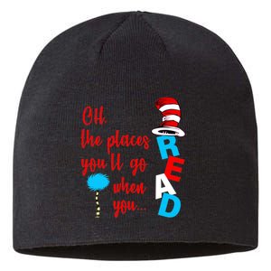 Oh The Places You'll Go When You Read Sustainable Beanie