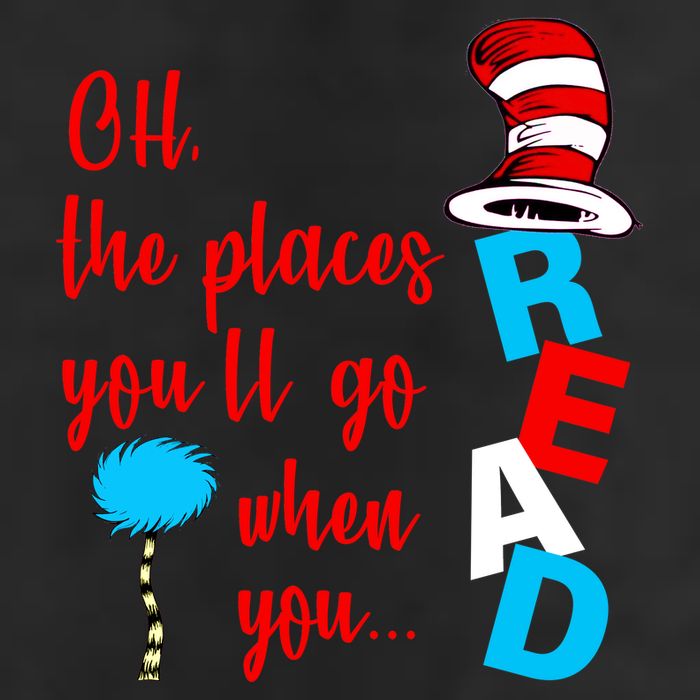 Oh The Places You'll Go When You Read Tumbler