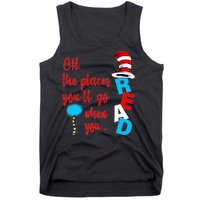 Oh The Places You'll Go When You Read Tank Top