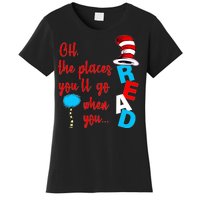 Oh The Places You'll Go When You Read Women's T-Shirt