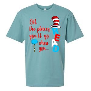 Oh The Places You'll Go When You Read Sueded Cloud Jersey T-Shirt