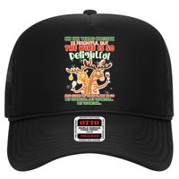 Oh The Virus Outside Is Frightful Wine Is So Delightful Let Us Drink Hat