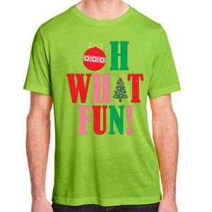 Oh What Fun Christmas Adult ChromaSoft Performance T-Shirt