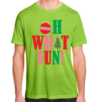 Oh What Fun Christmas Adult ChromaSoft Performance T-Shirt