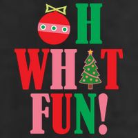 Oh What Fun Christmas Cool Comfort Performance Bucket Hat