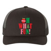 Oh What Fun Christmas Yupoong Adult 5-Panel Trucker Hat