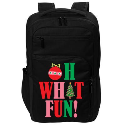 Oh What Fun Christmas Impact Tech Backpack