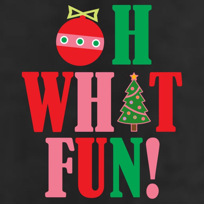 Oh What Fun Christmas 11oz C Handle Ceramic Mug