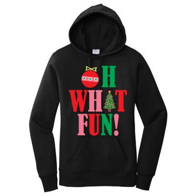 Oh What Fun Christmas Women's Pullover Hoodie