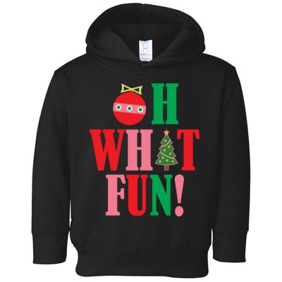 Oh What Fun Christmas Toddler Hoodie