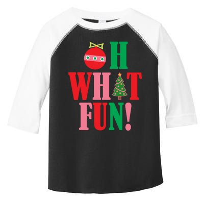 Oh What Fun Christmas Toddler Fine Jersey T-Shirt