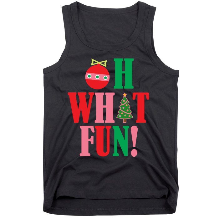 Oh What Fun Christmas Tank Top