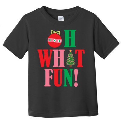 Oh What Fun Christmas Toddler T-Shirt