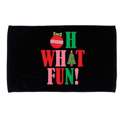 Oh What Fun Christmas Microfiber Hand Towel