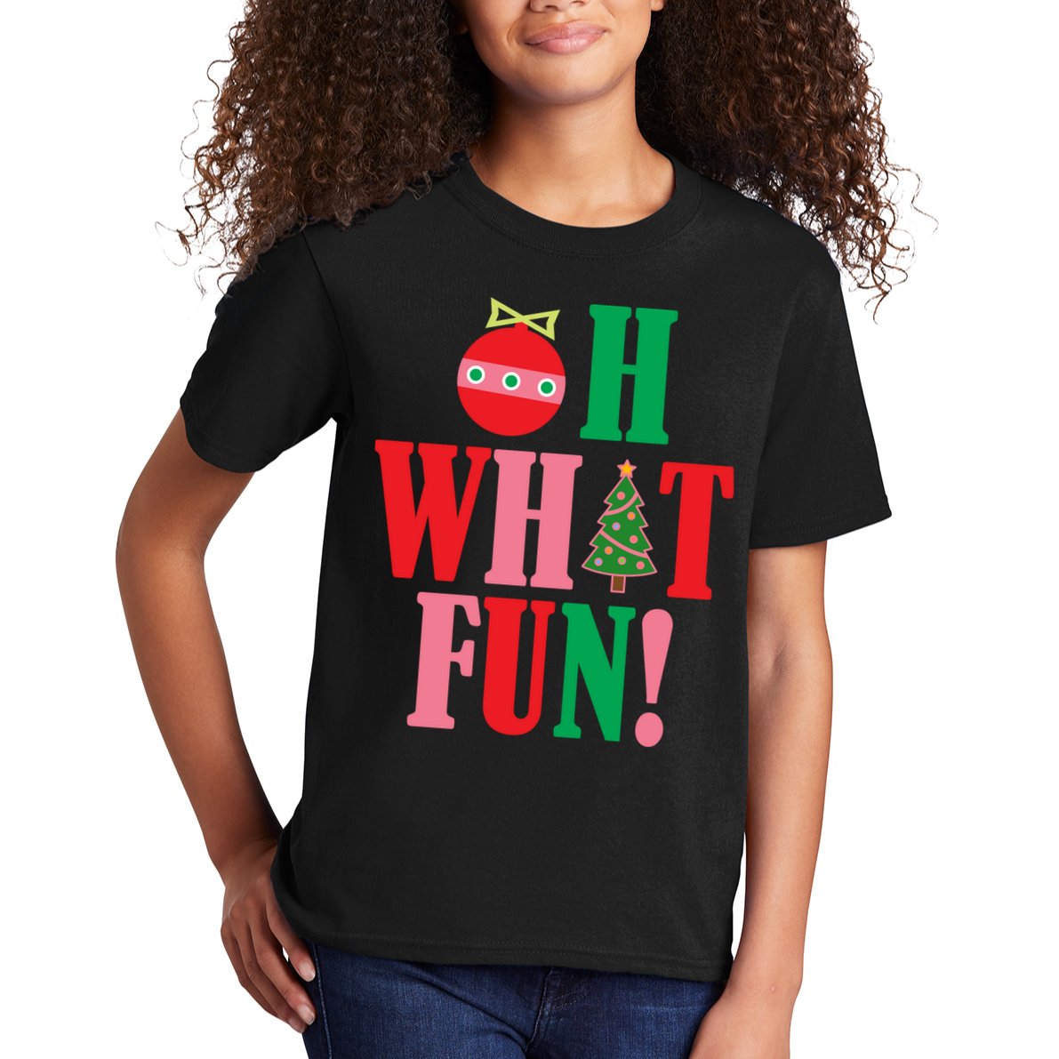 Oh What Fun Christmas Kids T-Shirt