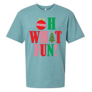 Oh What Fun Christmas Sueded Cloud Jersey T-Shirt