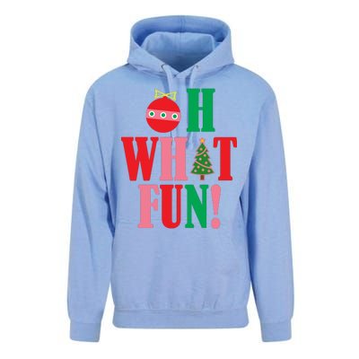 Oh What Fun Christmas Unisex Surf Hoodie