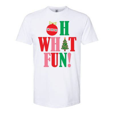 Oh What Fun Christmas Softstyle® CVC T-Shirt