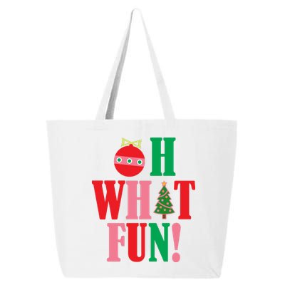 Oh What Fun Christmas 25L Jumbo Tote