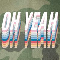 Oh Yeah! Funny Retro Legacy Tie Dye Trucker Hat