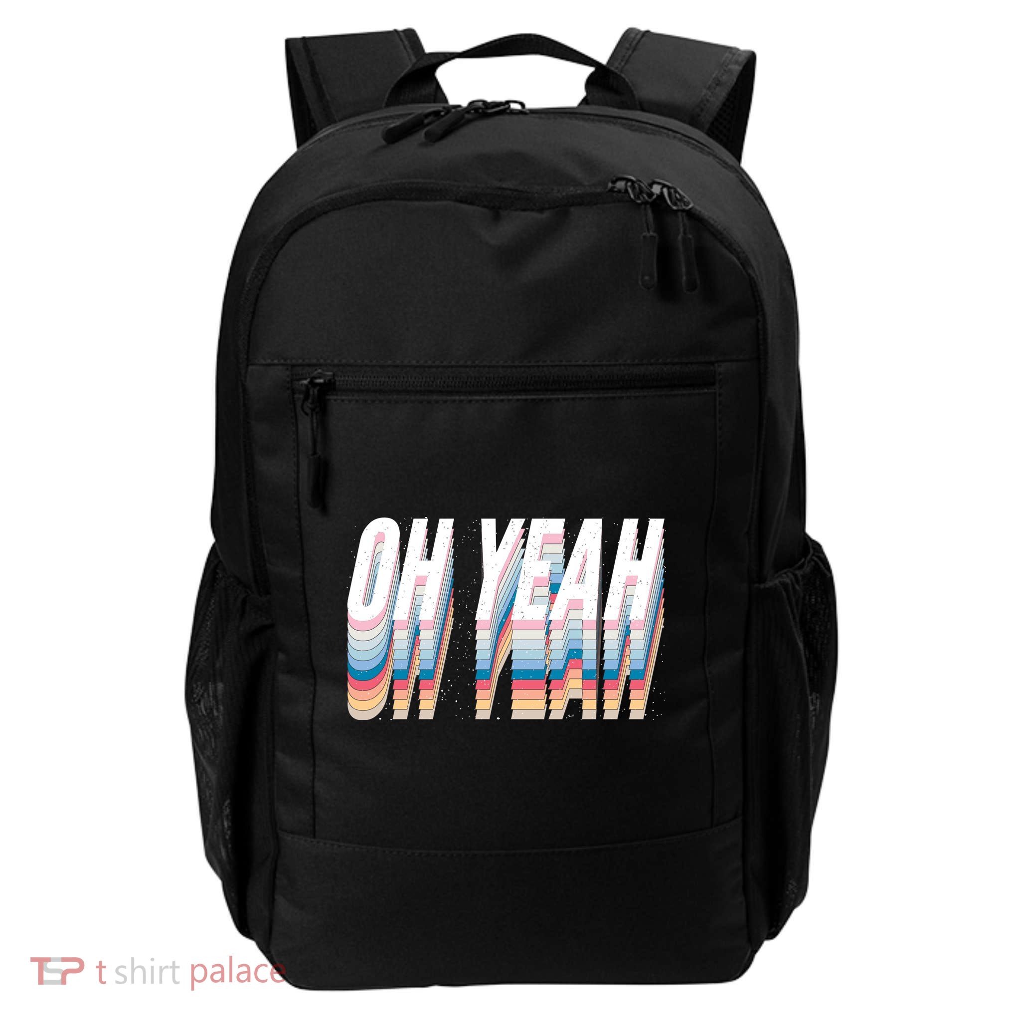 Oh Yeah! Funny Retro Daily Commute Backpack