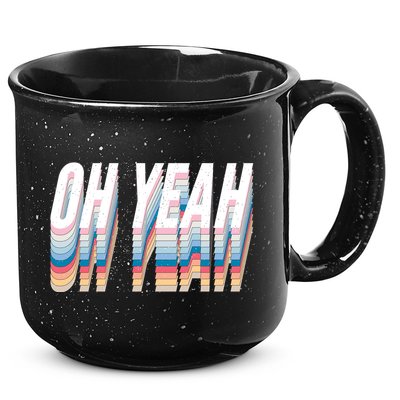 Oh Yeah! Funny Retro 15oz Campfire Ceramic Mug