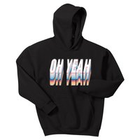 Oh Yeah! Funny Retro Kids Hoodie