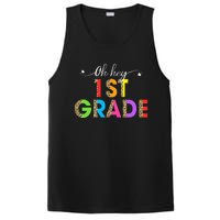 Oh Hey 1st Grade First Day of School Leopard Teacher PosiCharge Competitor Tank