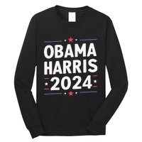 Obama Harris 2024 Democrat Us Election Michelle Kamala Long Sleeve Shirt