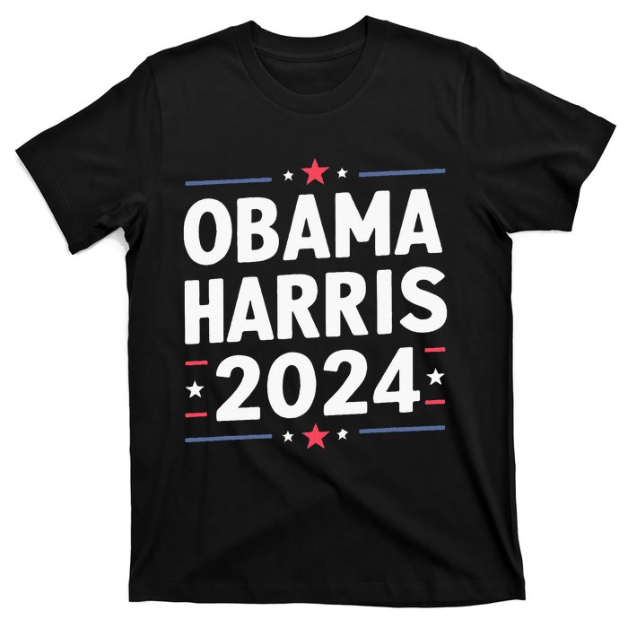 Obama Harris 2024 Democrat Us Election Michelle Kamala T-Shirt