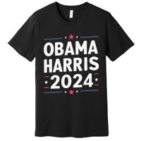 Obama Harris 2024 Democrat Us Election Michelle Kamala Premium T-Shirt