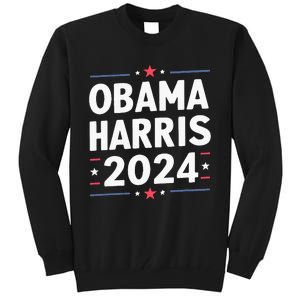 Obama Harris 2024 Democrat Us Election Michelle Kamala Tall Sweatshirt