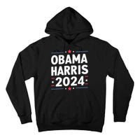 Obama Harris 2024 Democrat Us Election Michelle Kamala Tall Hoodie