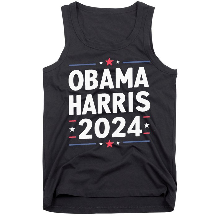 Obama Harris 2024 Democrat Us Election Michelle Kamala Tank Top