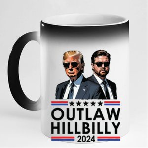 Outlaw Hillbilly 2024 11oz Black Color Changing Mug