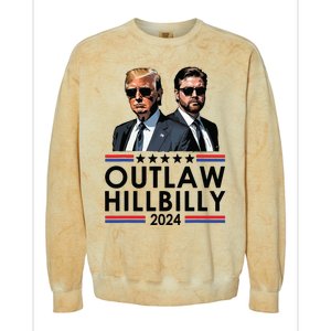 Outlaw Hillbilly 2024 Colorblast Crewneck Sweatshirt