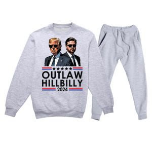 Outlaw Hillbilly 2024 Premium Crewneck Sweatsuit Set